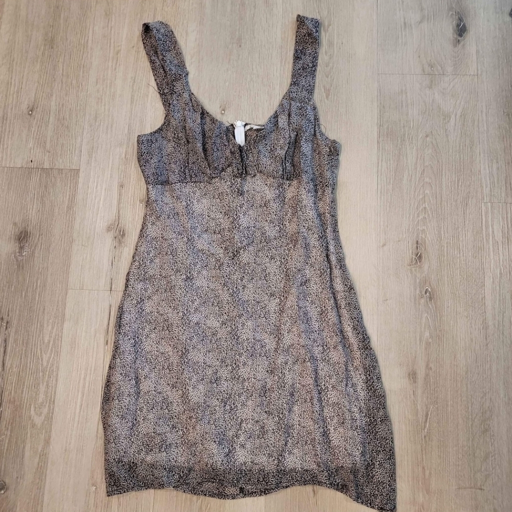 Pacsun Modern Revival Animal Print Sleeveless Dress NWT Size Small
